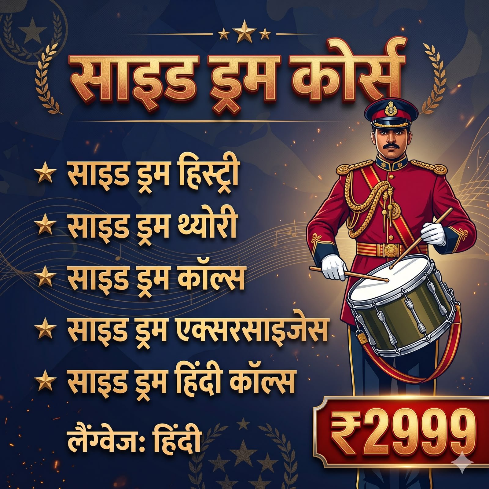 SIDE DRUM COURSE
