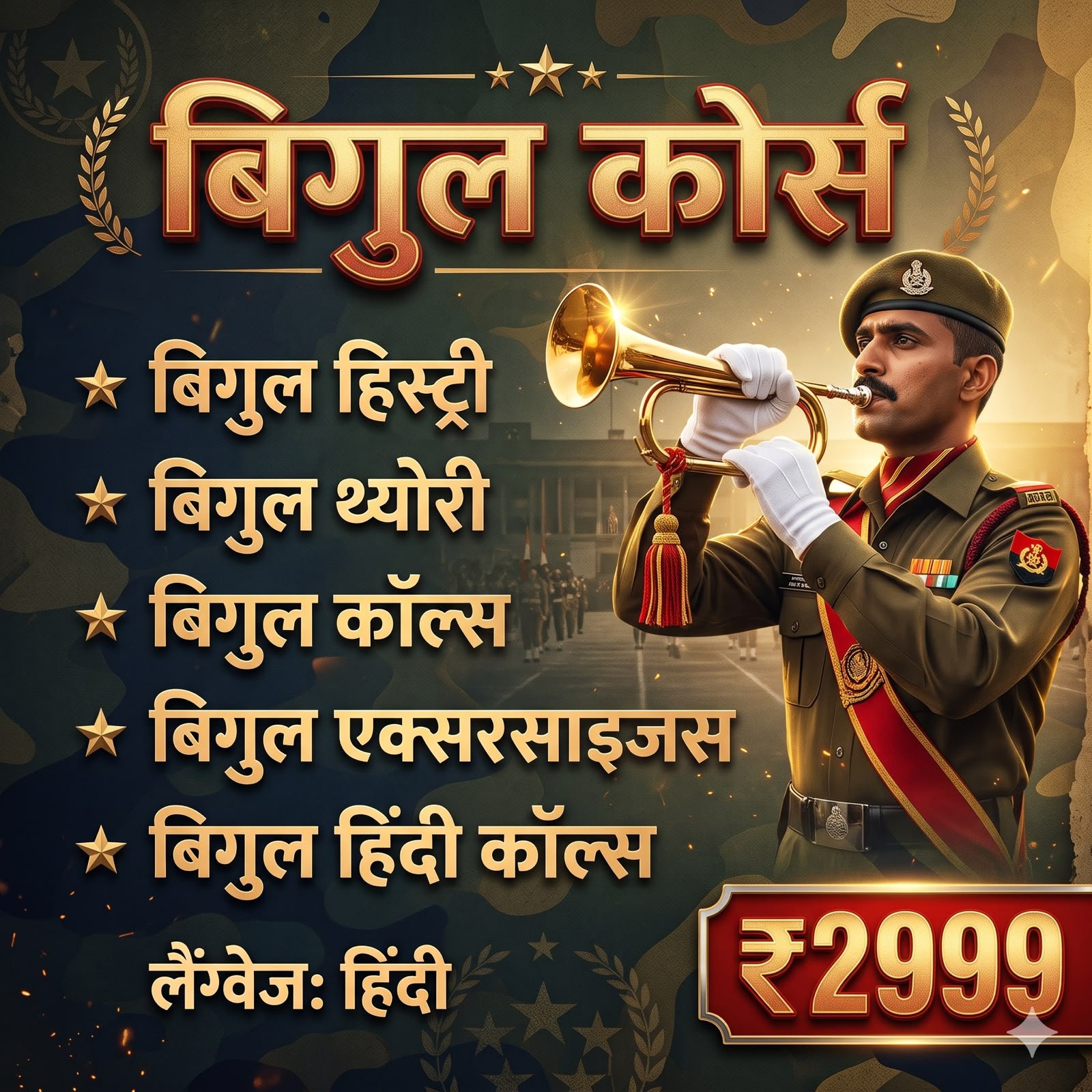 BUGLE COURSE